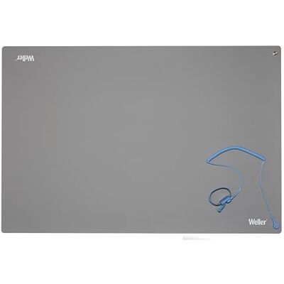 Weller T0051403799 Antistatische ESD Premium Tisch-Lötmatten Set, Grauer Lötmattensatz Weller T0051403799 Antistatische ESD Premium Tisch-Lötmatten Set, Grauer Lötmattensatz
