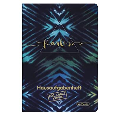 Herlitz Aufgabenheft für coole Köpfe, A5, 48 Blatt, Motiv: New Batik Fearless, 1 Stück Herlitz Aufgabenheft für coole Köpfe, A5, 48 Blatt, Motiv: New Batik Fearless, 1 Stück