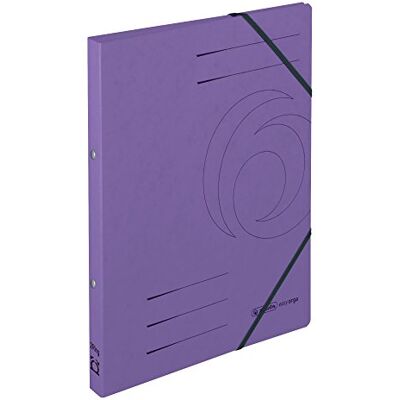 Herlitz Ringhefter A4 Quality violett, 2-Ring-Mechanik, 25 mm Rückenbreite, 5 Stück Herlitz Ringhefter A4 Quality violett, 2-Ring-Mechanik, 25 mm Rückenbreite, 5 Stück