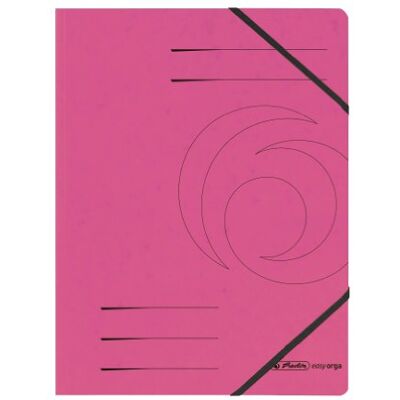 Herlitz 11159654 Eckspanner A4 "Quality", fuchsia, 5 Stück Herlitz 11159654 Eckspanner A4 "Quality", fuchsia, 5 Stück