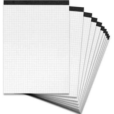 Herlitz Notizblock ohne Deckblatt A5 kariert, 50 Blatt, 70 g/m², 10 Stück Herlitz Notizblock ohne Deckblatt A5 kariert, 50 Blatt, 70 g/m², 10 Stück