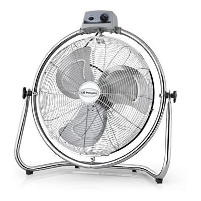 Orbegozo 8600047195 Industrielüfter mit drehbarem Kopf, drehbar oder schwenkbar, Durchmesser 45 cm, 3 Geschwindigkeitsstufen, 130 W Leistung, nicht anwendbar Orbegozo 8600047195 Industrielüfter mit drehbarem Kopf, drehbar oder schwenkbar, Durchmesser 45 cm, 3 Geschwindigkeitsstufen, 130 W Leistung, nicht anwendbar