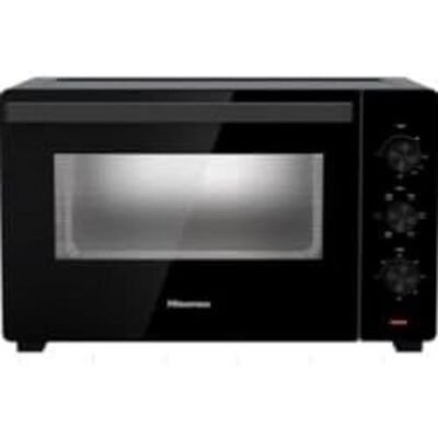 Hisense , HOM45M Elektroherd, 45 l, drei Kochstufen, belüftet, Drehspieß, Steuerung 3 Knöpfe Hisense , HOM45M Elektroherd, 45 l, drei Kochstufen, belüftet, Drehspieß, Steuerung 3 Knöpfe