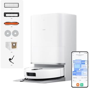 Xiaomi Robot Vacuum 5 Saugroboter mit Wischfunktion, 20.000Pa, Ausfahrbarer Mopp & Seitenbürste, 80°C Heißwasser-Moppreinigung, Selbstreinigende All-in-One Basisstation, App & Sprachsteuerung Xiaomi Robot Vacuum 5 Saugroboter mit Wischfunktion, 20.000Pa, Ausfahrbarer Mopp & Seitenbürste, 80°C Heißwasser-Moppreinigung, Selbstreinigende All-in-One Basisstation, App & Sprachsteuerung