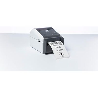 Brother TD-4420DNFC Linerless Etikettendrucker, mit 203dpi und 203 mm/Sek. Druckgeschwindigkeit. 104 mm Druckbreite, USB-, LAN- und Serielle Schnittstelle Brother TD-4420DNFC Linerless Etikettendrucker, mit 203dpi und 203 mm/Sek. Druckgeschwindigkeit. 104 mm Druckbreite, USB-, LAN- und Serielle Schnittstelle