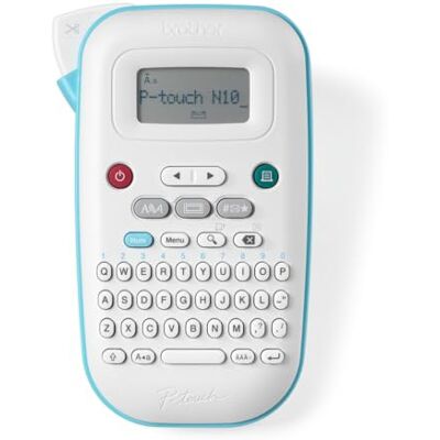 Brother PT-N10 tragbares Etikettiergerät, kompakt, leicht und einfach zu bedienen. Perfekt für die Organisation zu Hause oder zur Vorbereitung von Schulmaterial. Brother PT-N10 tragbares Etikettiergerät, kompakt, leicht und einfach zu bedienen. Perfekt für die Organisation zu Hause oder zur Vorbereitung von Schulmaterial.