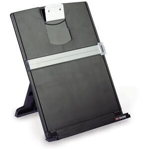 3M , Desktop-Dokumentenhalter Kopierhalter, DH340MB, Verstellbarer Clip, Dokumente im Hoch- und Querformat einfach Betrachten, Untere Leiste hält bis zu 150 Blätter sicher an Ort und Stelle, Schwarz 3M , Desktop-Dokumentenhalter Kopierhalter, DH340MB, Verstellbarer Clip, Dokumente im Hoch- und Querformat einfach Betrachten, Untere Leiste hält bis zu 150 Blätter sicher an Ort und Stelle, Schwarz