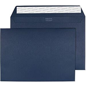 Blake Creative Colour 45320 Farbige Briefumschläge Haftklebung Oxford Blau C5 162 x 229 mm 120 g/m² 25 Stück Blake Creative Colour 45320 Farbige Briefumschläge Haftklebung Oxford Blau C5 162 x 229 mm 120 g/m² 25 Stück