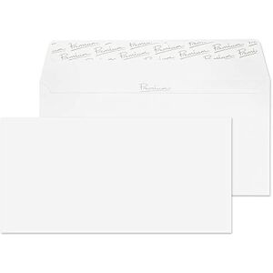 Blake Premium Business 31882 Briefumschläge Haftklebung Schnee Weiß Wove DL 110 x 220 mm 120g/m² 500 Stück Blake Premium Business 31882 Briefumschläge Haftklebung Schnee Weiß Wove DL 110 x 220 mm 120g/m² 500 Stück