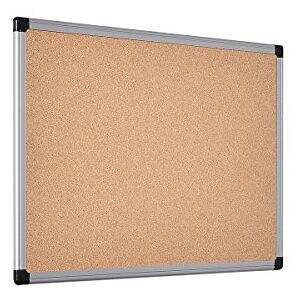 Bi-Office Korktafel Maya Mit Aluminiumrahmen und Hochwertiger Naturkorkoberfläche, Pinnwand, 60 x 45 cm Bi-Office Korktafel Maya Mit Aluminiumrahmen und Hochwertiger Naturkorkoberfläche, Pinnwand, 60 x 45 cm