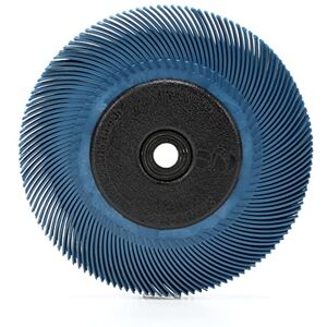 3M Scotch-Brite Radial Bristle Brush RB-ZB mit Kunststoff-Flansch, blau, 152,4 mm x 11,11 mm x 25,4 mm, P400, Typ C, 1 Stück 3M Scotch-Brite Radial Bristle Brush RB-ZB mit Kunststoff-Flansch, blau, 152,4 mm x 11,11 mm x 25,4 mm, P400, Typ C, 1 Stück