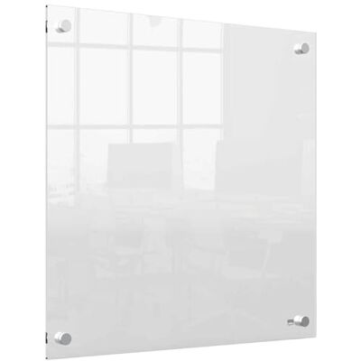 Nobo Mini-Whiteboard für die Wandmontage, Modernes Memo-Board, Trocken Abwischbares Acrylglas, Rahmenlos, 450 x 450 mm, Inklusive Markerstift, Durchsichtig, 1915620 Nobo Mini-Whiteboard für die Wandmontage, Modernes Memo-Board, Trocken Abwischbares Acrylglas, Rahmenlos, 450 x 450 mm, Inklusive Markerstift, Durchsichtig, 1915620
