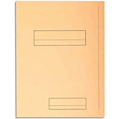 Exacompta 335002E Packung mit 50 Aktenmappen Super, 2 Klappen, Karton 210g/qm, praktisch und robust, für DIN A4, 50er Pack, Lachs Exacompta 335002E Packung mit 50 Aktenmappen Super, 2 Klappen, Karton 210g/qm, praktisch und robust, für DIN A4, 50er Pack, Lachs