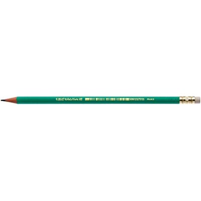 BIC 880332 Bleistift ECOlutions EVOLUTION 655, HB mit Radierer, grün BIC 880332 Bleistift ECOlutions EVOLUTION 655, HB mit Radierer, grün