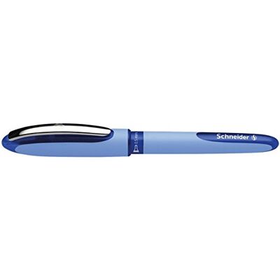 Schneider Schreibgeräte Tintenroller One Hybrid N 05, Hybrid-Needlespitze, 0, 5 mm, Blau Schneider Schreibgeräte Tintenroller One Hybrid N 05, Hybrid-Needlespitze, 0, 5 mm, Blau
