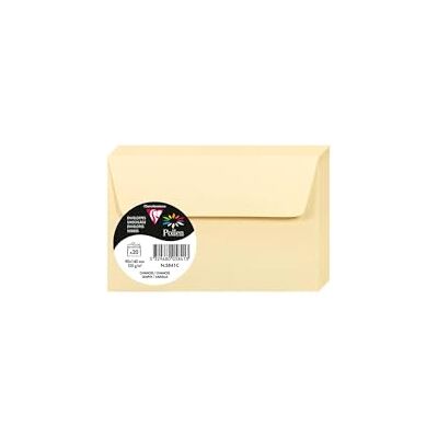 Clairefontaine 5841C Packung mit 20 Umschläge Pollen, selbstklebend, 9x14cm, 120g, ideal für Ihre Einladungen und Korrespondenz, Chamois Beige, 1 Pack Clairefontaine 5841C Packung mit 20 Umschläge Pollen, selbstklebend, 9x14cm, 120g, ideal für Ihre Einladungen und Korrespondenz, Chamois Beige, 1 Pack