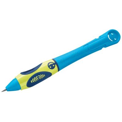 Pelikan griffix Druck-Bleistifte für Linkshänder, Neon fresh blue, 1 Stück mit HB Mine Pelikan griffix Druck-Bleistifte für Linkshänder, Neon fresh blue, 1 Stück mit HB Mine