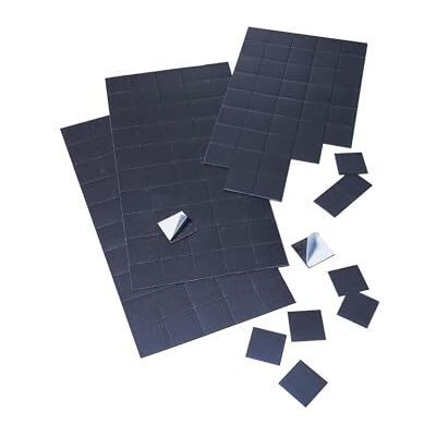 Franken Magnetplättchen, selbstklebend, 20 x 20 mm, schwarz, MPL22SB Franken Magnetplättchen, selbstklebend, 20 x 20 mm, schwarz, MPL22SB