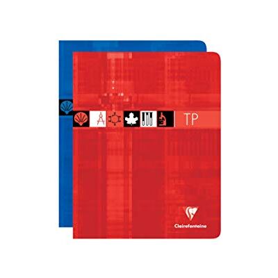 Clairefontaine 37227AMZC 2 Hefte 17x22cm 40 Blatt Seyes/blanko sortiert Clairefontaine 37227AMZC 2 Hefte 17x22cm 40 Blatt Seyes/blanko sortiert