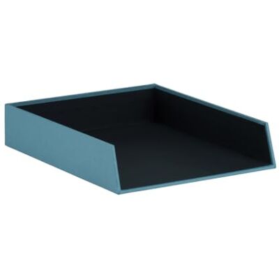 Rössler S.O.H.O. Briefablage A4 32 x 26 x 6 cm Denim Ablagefächer stapelbar, Dokumentenablage für Briefe, Unterlagen, Akten und Schreibtischorganisation Rössler S.O.H.O. Briefablage A4 32 x 26 x 6 cm Denim Ablagefächer stapelbar, Dokumentenablage für Briefe, Unterlagen, Akten und Schreibtischorganisation