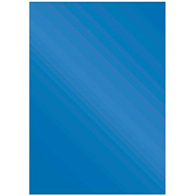 Fellowes Präsentationsdeckblatt Chromolux A4, 250 g/m², 100 Stück, glänzend blau Fellowes Präsentationsdeckblatt Chromolux A4, 250 g/m², 100 Stück, glänzend blau