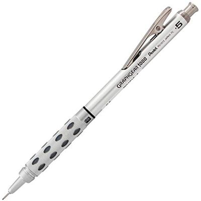 Pentel GraphGear1000 PG1013 Druckbleistift im Edelstahlgehäuse, 0.3 mm, Härtegrad HB (1 Stück) Pentel GraphGear1000 PG1013 Druckbleistift im Edelstahlgehäuse, 0.3 mm, Härtegrad HB (1 Stück)