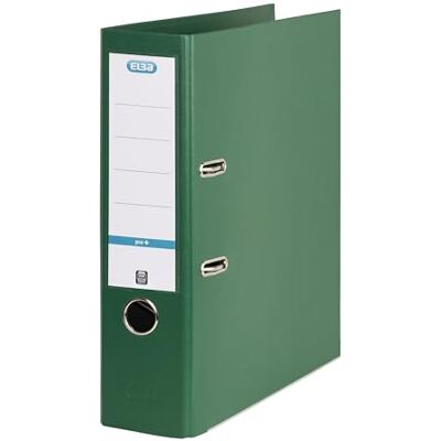 Elba Premium Akten-Ordner A4, smart Pro plus, 8 cm breit, Kunststoff Ordner, grün, 1 Stück Elba Premium Akten-Ordner A4, smart Pro plus, 8 cm breit, Kunststoff Ordner, grün, 1 Stück