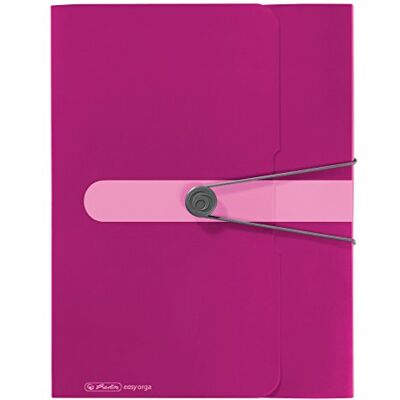 Herlitz Sammelbox A4 PP mit Rückenetikett, 1 Stück mit Design-Aufdruck, Rückenbreite 4 cm, opak beere Herlitz Sammelbox A4 PP mit Rückenetikett, 1 Stück mit Design-Aufdruck, Rückenbreite 4 cm, opak beere