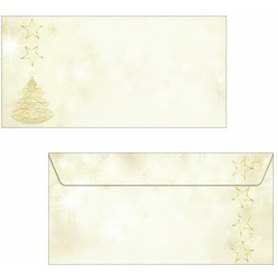 Sigel Weihnachts Briefumschläge Graceful Christmas DIN lang 50 Stück DU083, Gummiert und ohne Fenster für festliche Korrespondenz Sigel Weihnachts Briefumschläge Graceful Christmas DIN lang 50 Stück DU083, Gummiert und ohne Fenster für festliche Korrespondenz
