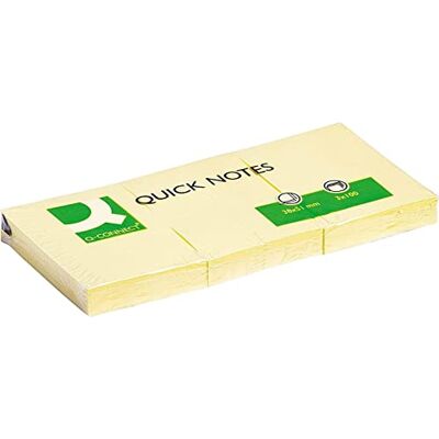 Q-Connect KF10500 Packung mit 12 x 100 Haftnotizen Q-Connect KF10500 Packung mit 12 x 100 Haftnotizen