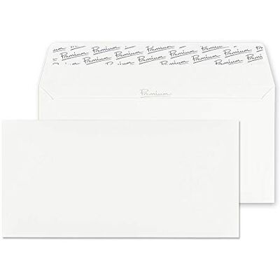 Blake Premium Business 37254 Briefumschläge Haftklebung Brilliant Weiß Wove DL 110 x 220 mm 120 g/m² 25 Stück Blake Premium Business 37254 Briefumschläge Haftklebung Brilliant Weiß Wove DL 110 x 220 mm 120 g/m² 25 Stück