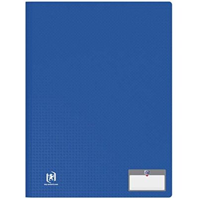 Oxford Memphis Dokumentenmappe, A4, 100 Seiten / 50 Hüllen, Polypro, Blau Oxford Memphis Dokumentenmappe, A4, 100 Seiten / 50 Hüllen, Polypro, Blau