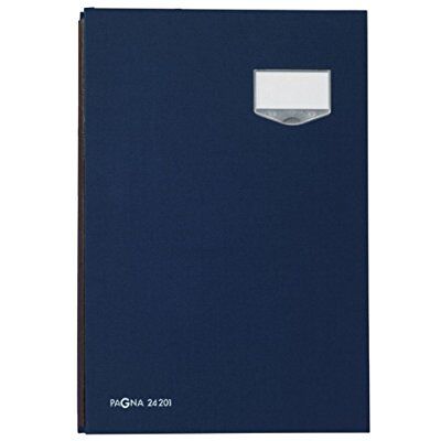 Pagna 24201-02 Unterschriftsmappe de Luxe 20-teilig Leineneinband, dehnbarer Rücken, rosa Löschkarton de Luxe-Beschriftungsschild, blau Pagna 24201-02 Unterschriftsmappe de Luxe 20-teilig Leineneinband, dehnbarer Rücken, rosa Löschkarton de Luxe-Beschriftungsschild, blau