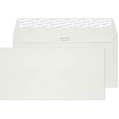 Blake Creative Colour 25219 Farbige Briefumschläge Haftklebung Französisch Grau DL+ 114 x 229 mm 120 g/m² 25 Stück Blake Creative Colour 25219 Farbige Briefumschläge Haftklebung Französisch Grau DL+ 114 x 229 mm 120 g/m² 25 Stück