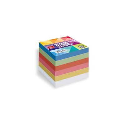 Pigna , KUBLOCCO MULTICOLOR, mehrfarbiger Haftnotiz-Würfel, Format 9x9x9 cm., 1 Pigna , KUBLOCCO MULTICOLOR, mehrfarbiger Haftnotiz-Würfel, Format 9x9x9 cm., 1