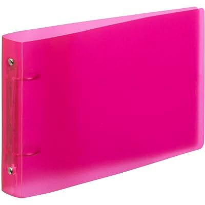 Viquel Bristol Ringbuch 14,8 x 21 cm weich und strapazierfähig 2 Ringe Format A5 (25 x 16,5 cm) transluzentes Himbeerrot Viquel Bristol Ringbuch 14,8 x 21 cm weich und strapazierfähig 2 Ringe Format A5 (25 x 16,5 cm) transluzentes Himbeerrot