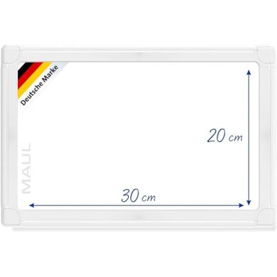 MAUL Whiteboard weiß 20x30 primo Magnethaftend beidseitig flexibel dezente Optik, trocken reinigbare Schreibfläche, Hoch- und Querformat, wandnahe Montage, robuste Stahlfläche MAUL Whiteboard weiß 20x30 primo Magnethaftend beidseitig flexibel dezente Optik, trocken reinigbare Schreibfläche, Hoch- und Querformat, wandnahe Montage, robuste Stahlfläche
