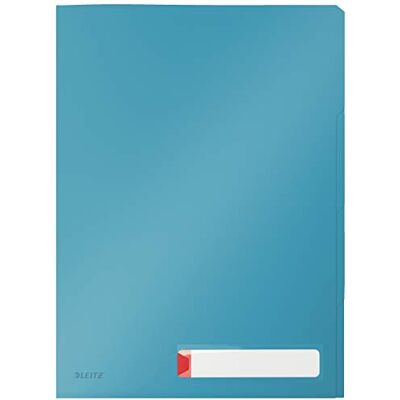 Leitz A4 Privacy Maxi Hülle, Ideal für bis zu 150 Blatt, Kunststoff, Sanftes Blau, Cosy-Serie, 46680061 Leitz A4 Privacy Maxi Hülle, Ideal für bis zu 150 Blatt, Kunststoff, Sanftes Blau, Cosy-Serie, 46680061