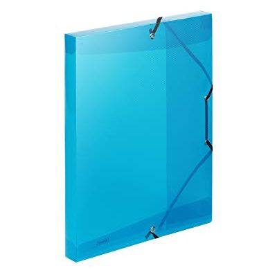 Favorit 400116646 Ordner 3 Klappen mit Gummiband Lumina, 24 x 32 cm, Rücken 2.5 cm, blau Favorit 400116646 Ordner 3 Klappen mit Gummiband Lumina, 24 x 32 cm, Rücken 2.5 cm, blau