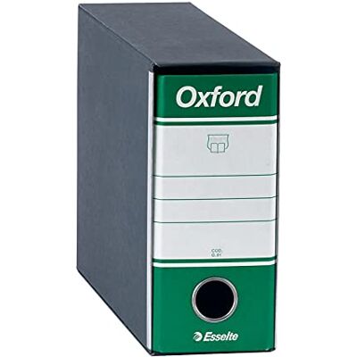 Esselte Ordner OXFORD mit Hebelmechanik und mit Handy Dorso 8 cm grün Esselte Ordner OXFORD mit Hebelmechanik und mit Handy Dorso 8 cm grün