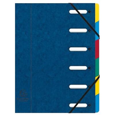 Exacompta 5306E Premium Ordnungsmappe Harmonika. Aus extra starkem Colorspan-Karton DIN A4 6 Fächer und 2 Gummizüge mit Indexfenster und dehnbarem Rücken Register-Mappe 1 Stück Zufallsfarbe Exacompta 5306E Premium Ordnungsmappe Harmonika. Aus extra starkem Colorspan-Karton DIN A4 6 Fächer und 2 Gummizüge mit Indexfenster und dehnbarem Rücken Register-Mappe 1 Stück Zufallsfarbe