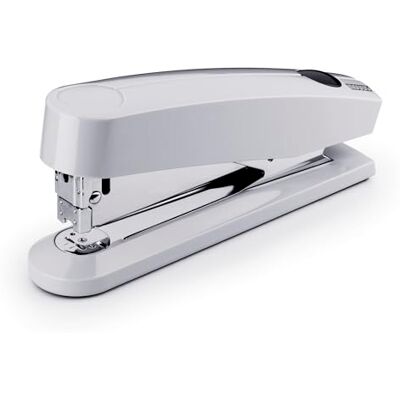 Novus B 7A Komfort Heftgerät (30 Blatt Heftleistung, Automatik-Funktion, inkl. 200 Klammern) grau glänzend Novus B 7A Komfort Heftgerät (30 Blatt Heftleistung, Automatik-Funktion, inkl. 200 Klammern) grau glänzend