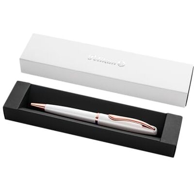 Pelikan Jazz Noble Elegance K36 Kugelschreiber, Perlmutt (Weiss), im Geschenketui, Metallkuli, nachfüllbar Pelikan Jazz Noble Elegance K36 Kugelschreiber, Perlmutt (Weiss), im Geschenketui, Metallkuli, nachfüllbar