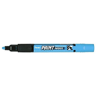 Pentel MMP20-SO Permanent-Marker 2,0 mm Rundspitze Lackmarker, 1 Stück, hellblau Pentel MMP20-SO Permanent-Marker 2,0 mm Rundspitze Lackmarker, 1 Stück, hellblau