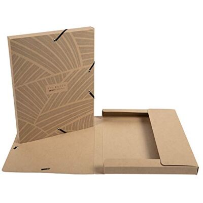 Exacompta 59247E Sammelbox Eterneco mit Gummizug 25 mm breit aus wasserabweisendem Karton für DIN A4 Archivbox Heftbox Dokumentenbox Zeichenbox 1 Stück Zufallsmotiv Exacompta 59247E Sammelbox Eterneco mit Gummizug 25 mm breit aus wasserabweisendem Karton für DIN A4 Archivbox Heftbox Dokumentenbox Zeichenbox 1 Stück Zufallsmotiv