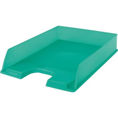 Esselte Briefablage, Stapelbarer A4 Papierablageordner für Dokumente, Kataloge, Broschüren und Zeitschriften, Für Zuhause/Büro, Zur Schreibtischorganisation, Colour'Breeze Serie, Grün, 626275 Esselte Briefablage, Stapelbarer A4 Papierablageordner für Dokumente, Kataloge, Broschüren und Zeitschriften, Für Zuhause/Büro, Zur Schreibtischorganisation, Colour'Breeze Serie, Grün, 626275