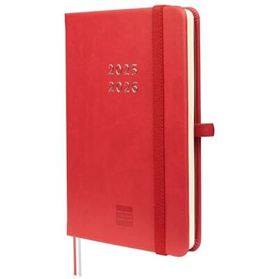 Finocam Terminkalender Minimal 18 Monate 2025 2026 Horizontale Wochenansicht Juli 2025 Dezember 2026 (18 Monate) Rot International Finocam Terminkalender Minimal 18 Monate 2025 2026 Horizontale Wochenansicht Juli 2025 Dezember 2026 (18 Monate) Rot International