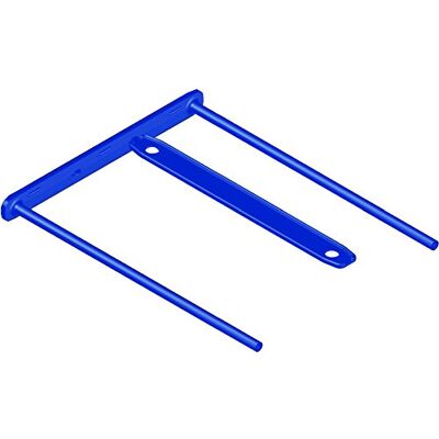 Fellowes 1189401 100 Stück Clips für Archive Bankers Box 10 cm blau Fellowes 1189401 100 Stück Clips für Archive Bankers Box 10 cm blau