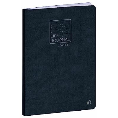 QUO VADIS Life Journal21 Slim Dot schwarz: Life Journal QUO VADIS Life Journal21 Slim Dot schwarz: Life Journal