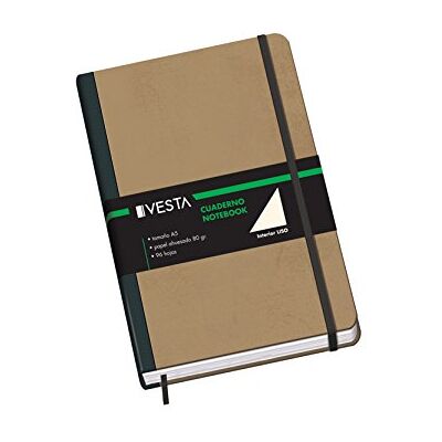 DOHE Notizbuch Vesta Nature Kartoniert Größe DIN A5 Blanko DOHE Notizbuch Vesta Nature Kartoniert Größe DIN A5 Blanko